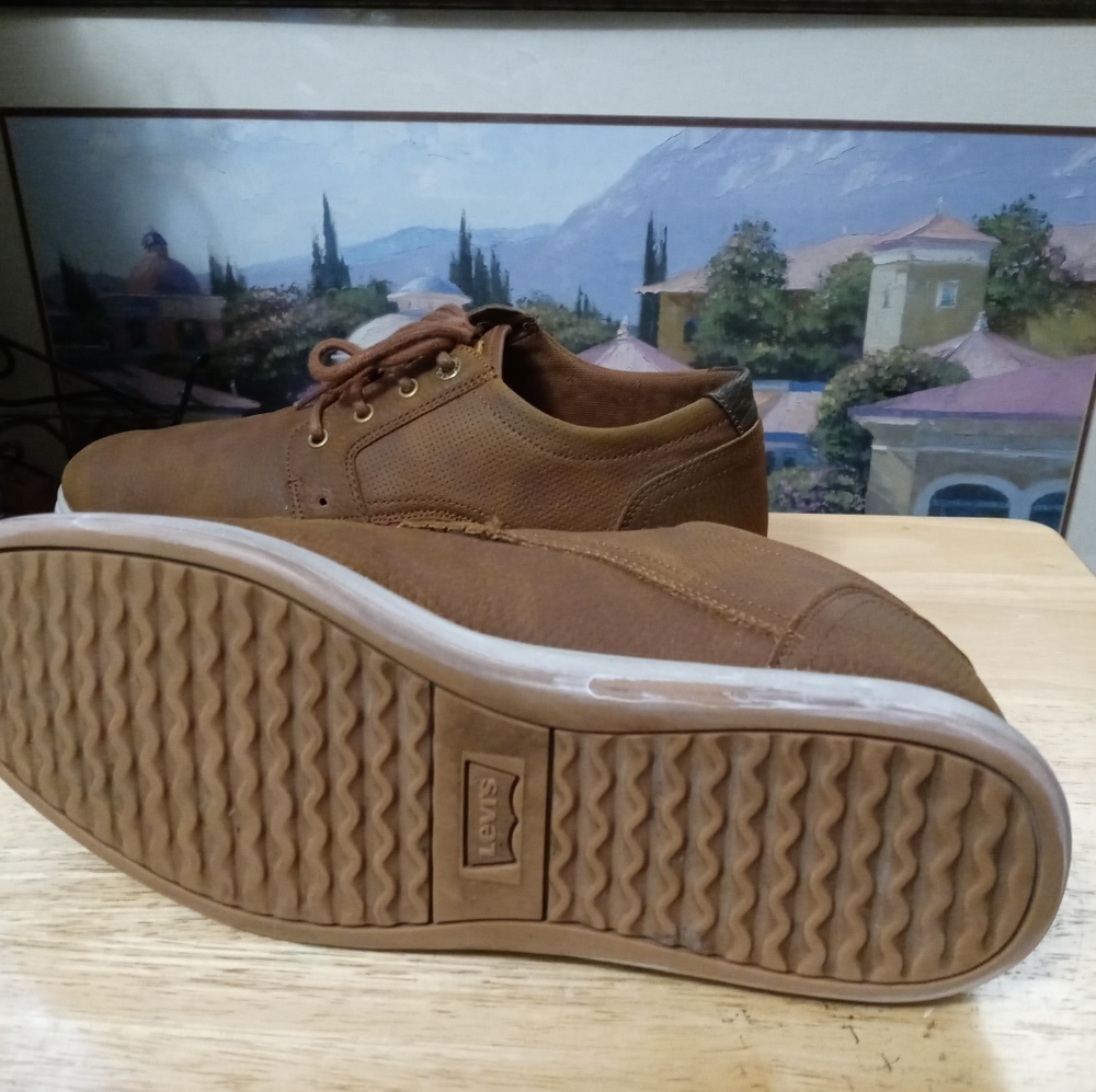 Levi's Mens Arnold Tumbled WX C Casual Vegan Synthetic Leather Sneaker Shoe.🚢 - Picture 5 of 14